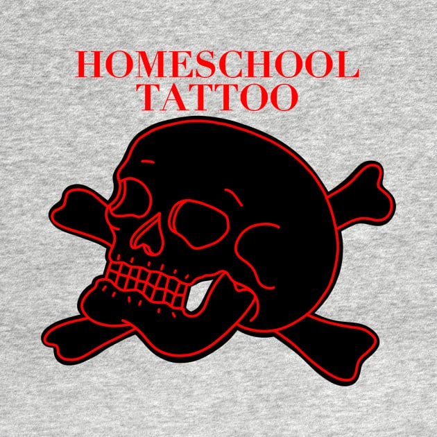 HomeSchoolTattoo Skull & Crossbones by HomeSchoolTattoo